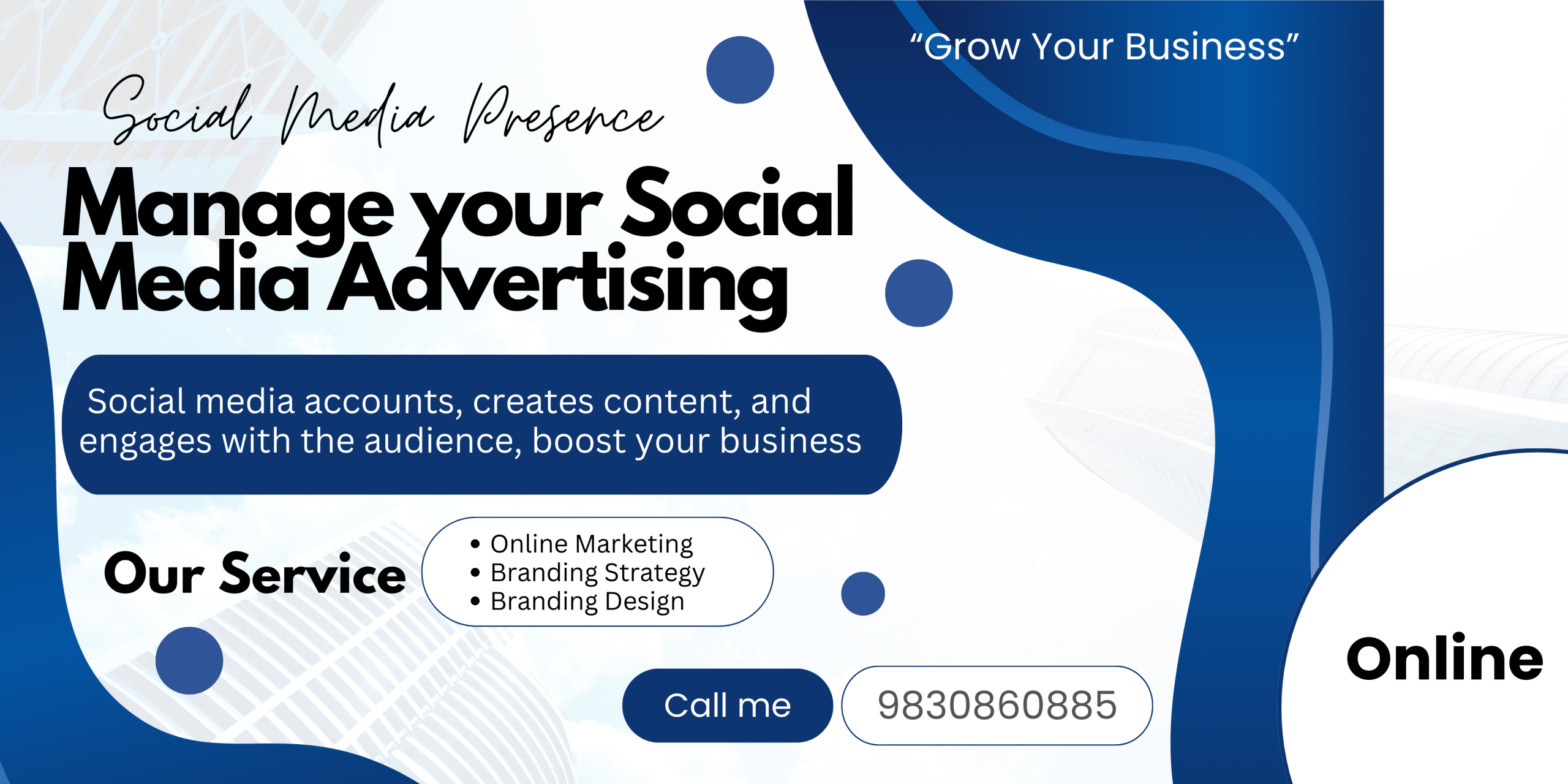 professional digital marketing banner